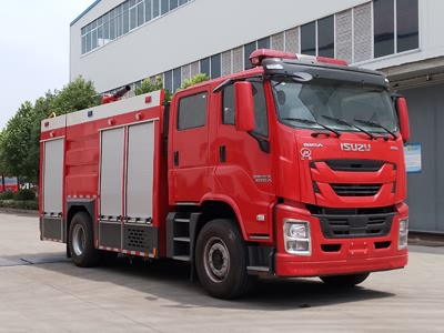 慶鈴9噸泡沫消防車(國(guó)六)